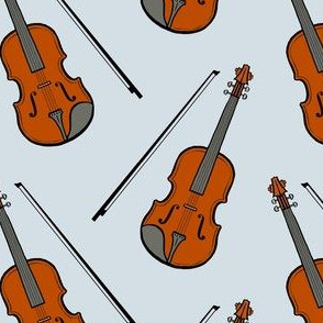violin - gray