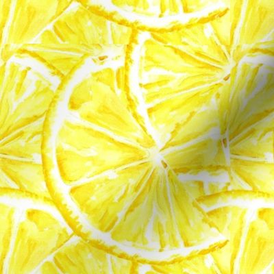 lemon slice all over