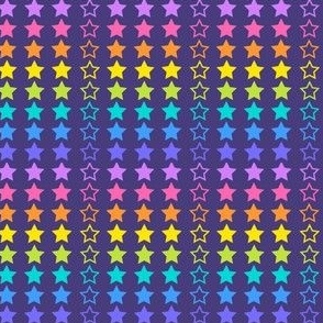 19 Rainbow Stars.