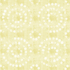 Textured Circles - Chartreuse