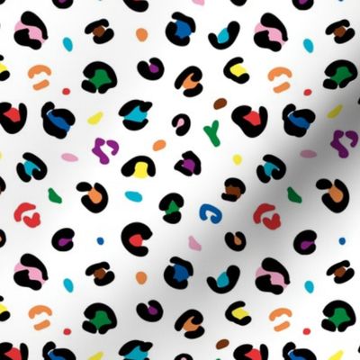 lgbtq leopard spots animal print colorful rainbow colors pride month design