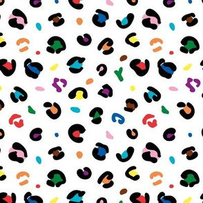 lgbtq leopard spots animal print colorful rainbow colors pride month design