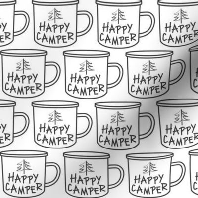 large happy camper mug