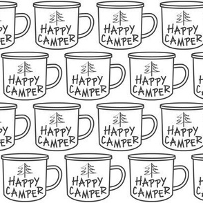 large happy camper mug