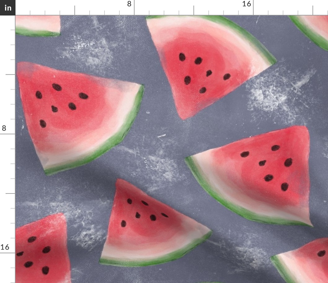 grunge watermelon