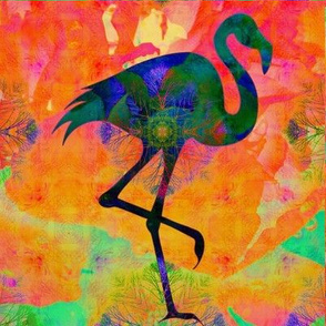Large Birds - Fabulous Flamingos