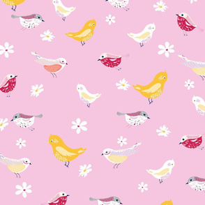 Cute bird pattern