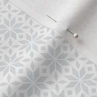 24023 Gray Snowflake Pattern