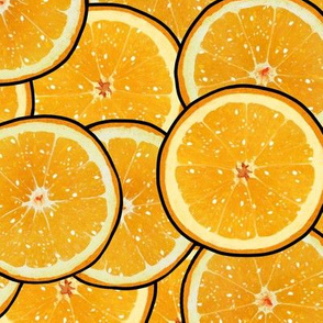 Orange Oranges, XL