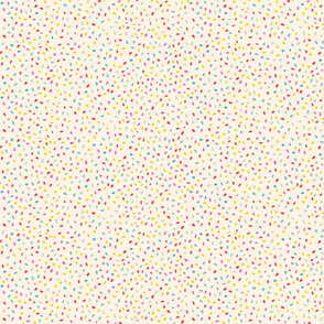 Micro Sprinkles (cream background)