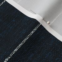 farmhouse stripes - dark blue - LAD20