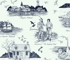 The Eastern Shore of Virginia, a history in toile