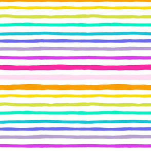 Rainbow Stripes - Horizontal