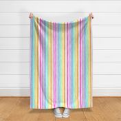 Rainbow Stripes - Vertical