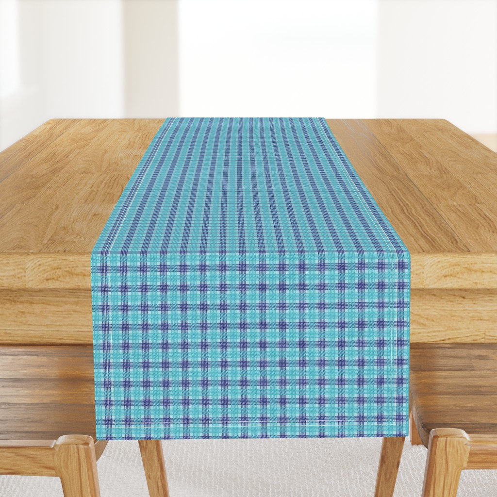 Blue Plaid small