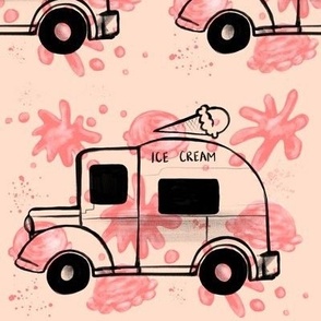 Ice Cream, You Scream - Pink