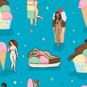 Venus of Ice Cream - Blue