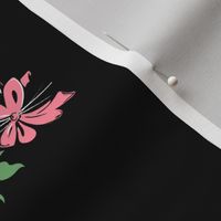 Hazel Scott Floral (black)