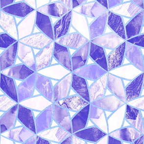 Purple Marble Mosaic (Large Version) 