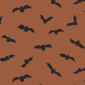 Extra Small // Halloween Black Bats on Sierra