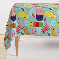 Kawaii Ice Cream Day Pattern