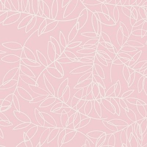 Leaves Pink M