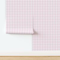 Classic Houndstooth in Pink and White Paducaru