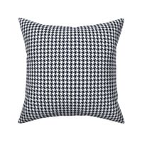 Classic Houndstooth in Deep Navy and White Paducaru