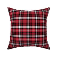 (small scale) fall plaid || black red and white C20BS