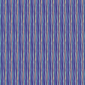 water stripes blue