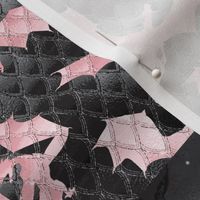 Dragon Patchwork - pink/black