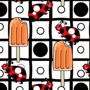 Sweet Summer Game of Go / Whimsical Popsicle / Geometric / Modern - Fun - Kids  