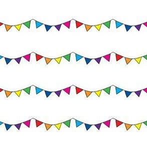 Bright rainbow bunting 2 (small)