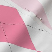 Argyle in Pink Argyle pattern