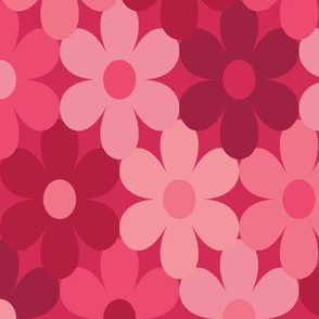 Flower Power-Cerise-Large scale