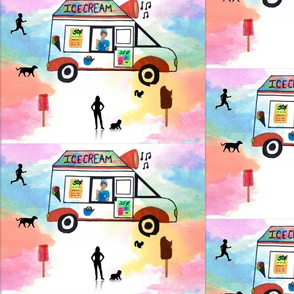 Colorful Ice Cream Truck