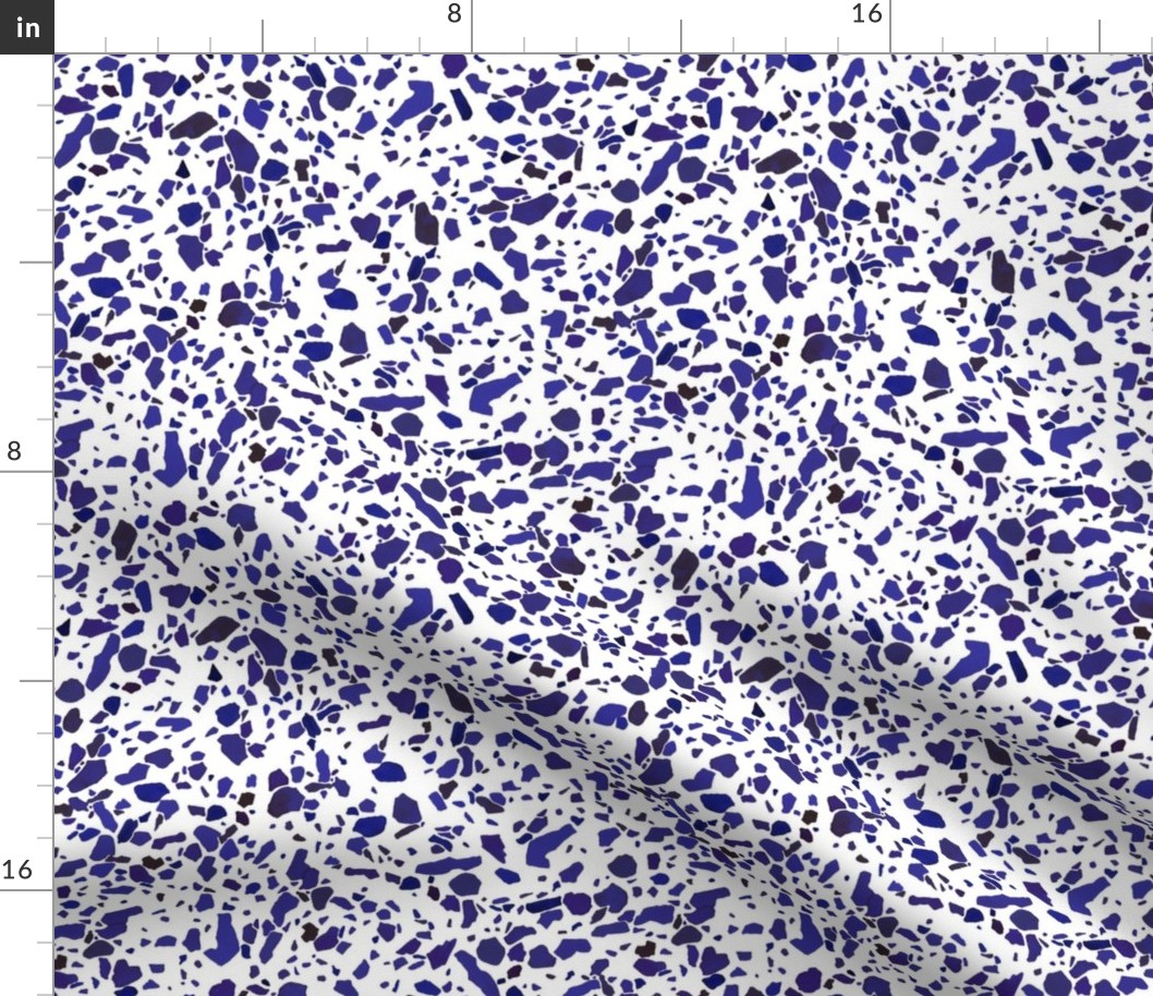 Terrazzo Blue Willow