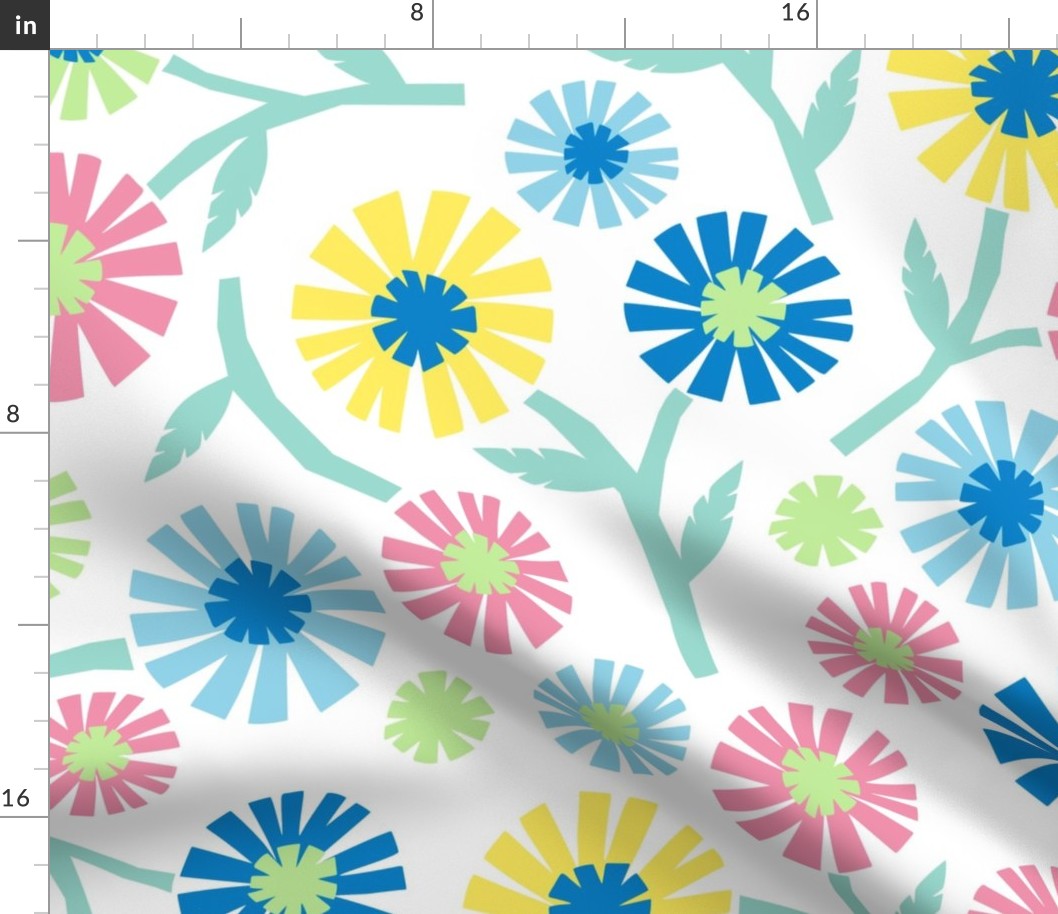 Sunshine Daisies - Large Scale