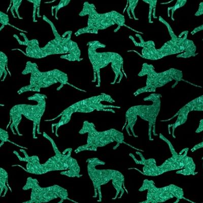 Emerald greyhounds