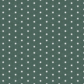 mini dots fabric - minimal dot, swiss dots - sfx5513 christmas green