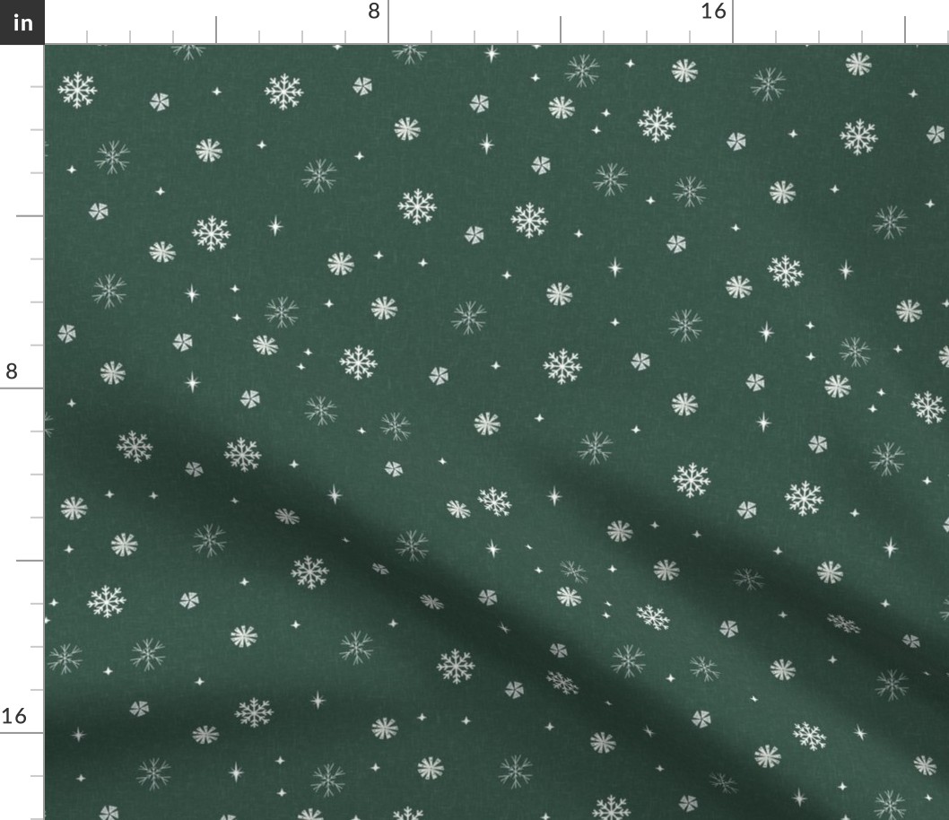 snow fabric - winter fabric - sfx5513
