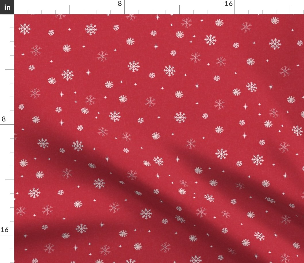 snow fabric - winter fabric - sfx1655