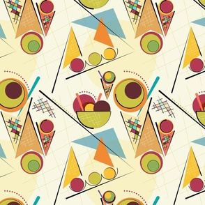 ice cream for kandinsky - abstract ice cream wallpaper