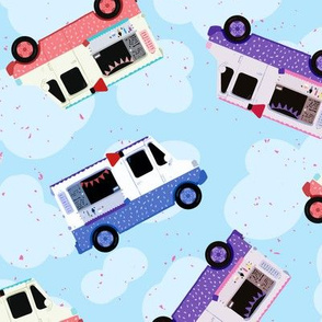 Ice Cream Trucks to the Rescue - Large