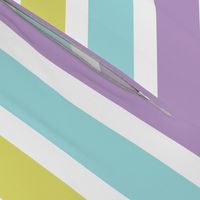 Gelato Stripe on white - large scale