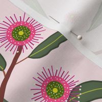 Eucalyptus Blossom - baby pink, medium 