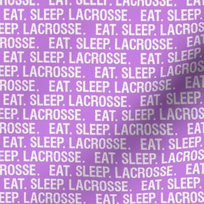 eat sleep lacrosse - purple - LAD20