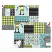 Robots Cheater quilt LG