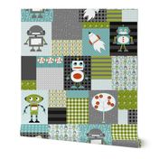 Robots Cheater quilt LG