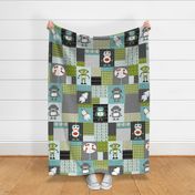 Robots Cheater quilt LG